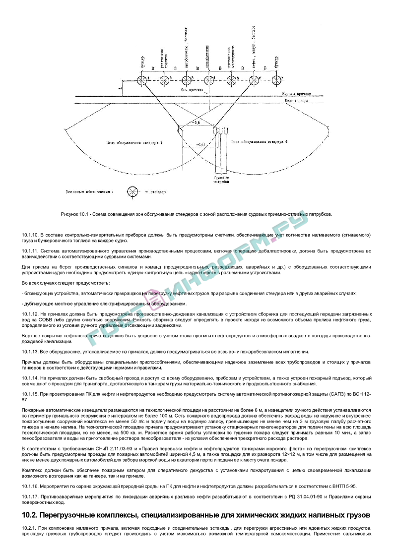 РД 31.3.05-97 - Нормы технологического проектирования морских портов -  скачать бесплатно